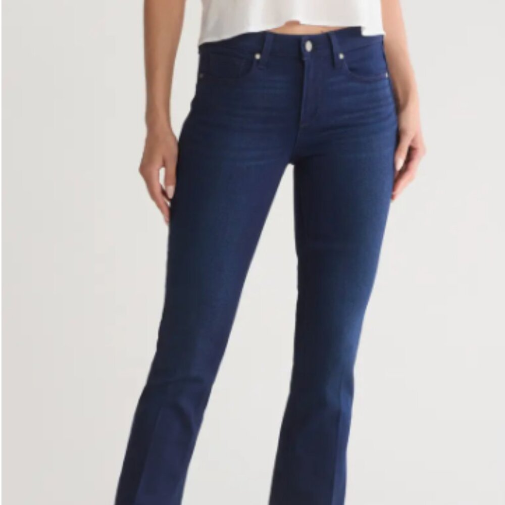 Paige Manhattan High Waist Bootcut Jeans Dream Catcher Sz 29x34 Great Condition